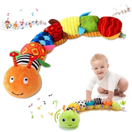 Caterpillar Worm Soft Infant Plush Toys - Image 2