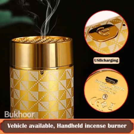 ⁦Rechargeable Arabic Incense Burner⁩ - الصورة ⁦5⁩