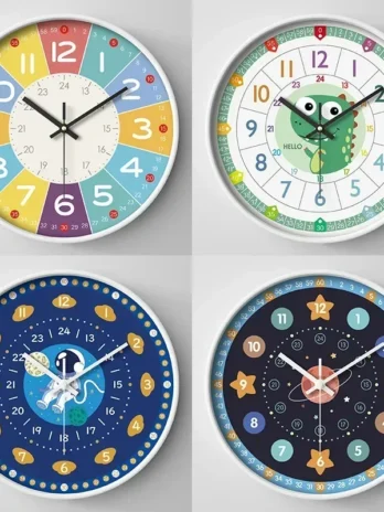 Modern Design Round Wall Clock