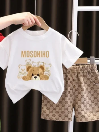 Summer Baby Girls Clothes T-sh...