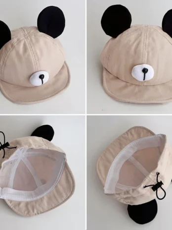 Cute Bear Ear Baby Hat for Kid...