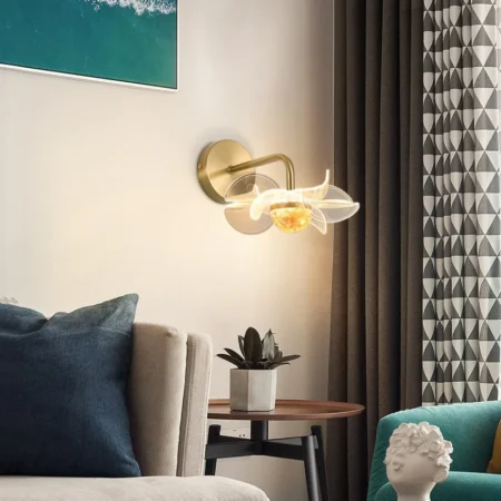 ⁦Flower Shaped Decorative Light⁩ - الصورة ⁦4⁩