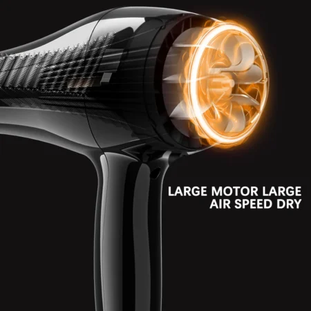6 In 1 High-Powered Low Noise Hair Dryer Powerful Fast Dry - Image 3
