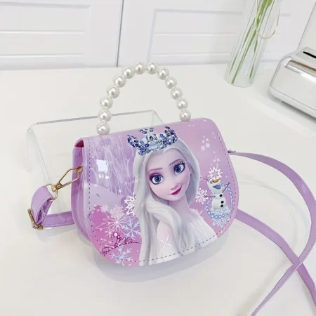 Disney Frozen Elsa Shoulder Bag – Princess Crossbody Handbag for Girls - Image 3