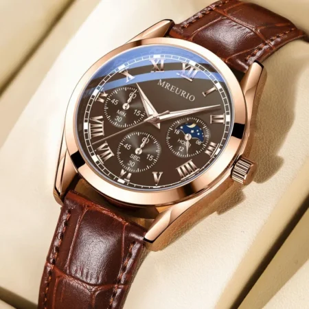 2024 Men’s Luxury Quartz Watch – Casual Wristwatch - Image 3