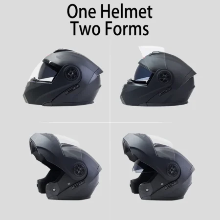 ⁦Bluetooth Motorcycle Full Face Helmet⁩ - الصورة ⁦2⁩