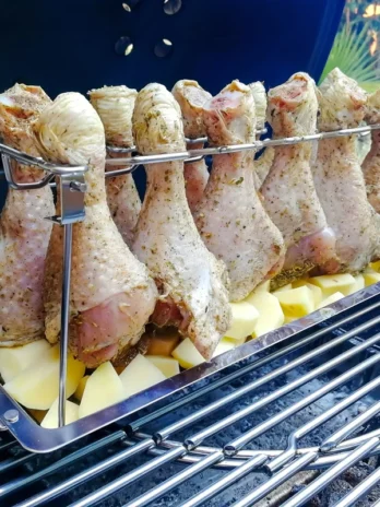 BBQ Beef Chicken Wing Leg Gril...