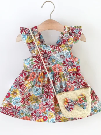 2-Piece Baby Girl Summer Dress...