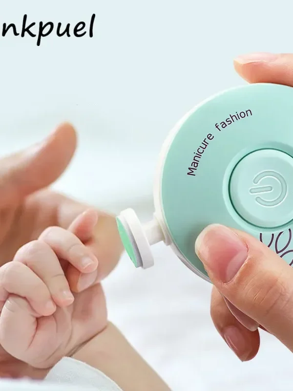 Electric Baby Nail Trimmer – Gentle Nail File & Clippers Kit for Newborns
