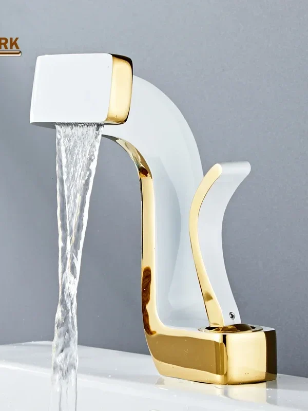 Faucet Bathroom Luxury Waterfall Taps