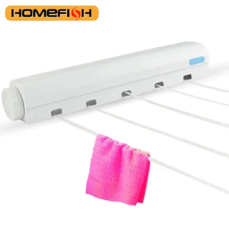 Retractable Indoor Clothesline Drying