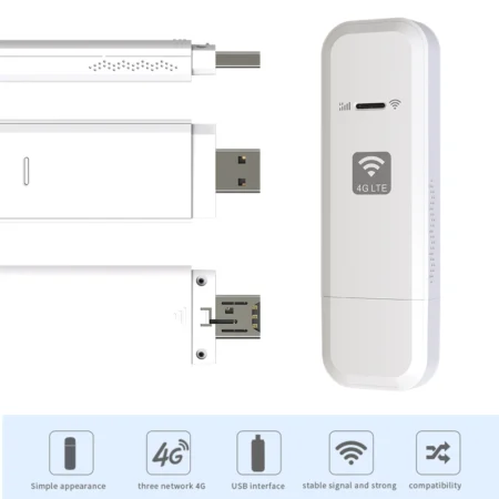 ⁦USB Dongle WiFi Router⁩ - الصورة ⁦3⁩