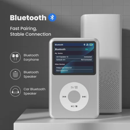 128GB ipod classic reproductor mp3 player bluetooth speakers & radio receiver, video, hifi lecteur dap mp3, ipod touch walkman - Image 4