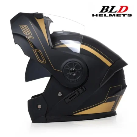Personalised Dual Lens Flip Up Helmets Motocross Racin