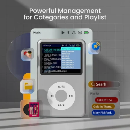 128GB ipod classic reproductor mp3 player bluetooth speakers & radio receiver, video, hifi lecteur dap mp3, ipod touch walkman - Image 3