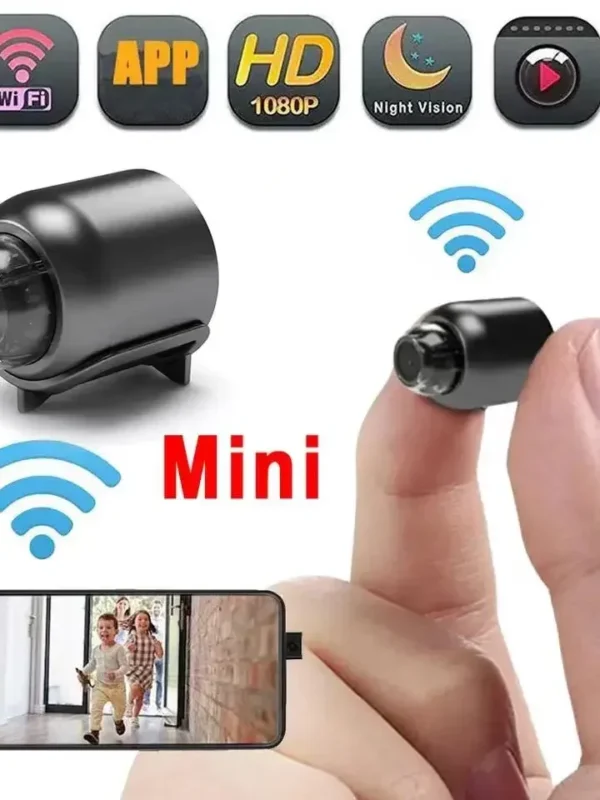 Mini WiFi Camera with HD Night Vision