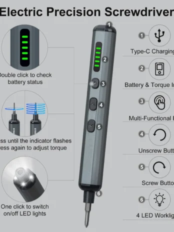 Precision Electric Screwdriver...