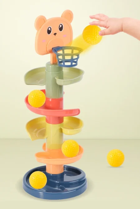Montessori Rolling Ball Track Toy – Early Education Sensory Game for Babies & Toddlers - Image 5