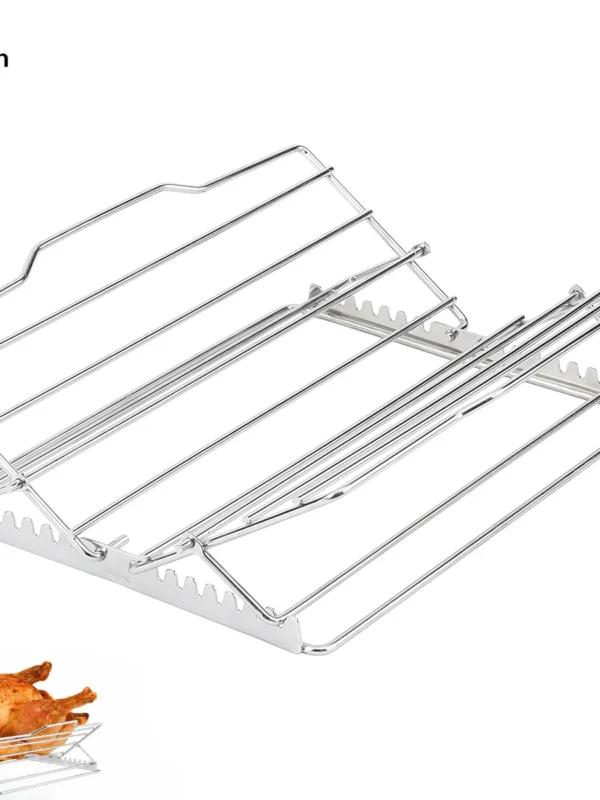 Versatile Oven Grill Rack, Easy to Clean, Durable Cooking Accessory