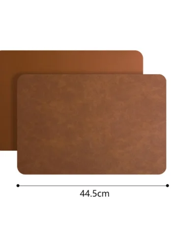 Faux Leather Table Place Mats ...