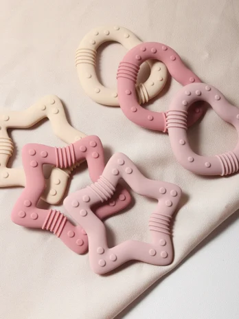 Silicone Star & Heart Tee...