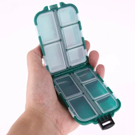 10 Compartments Fishing Lure Boxes Bait Storage Case - Image 5
