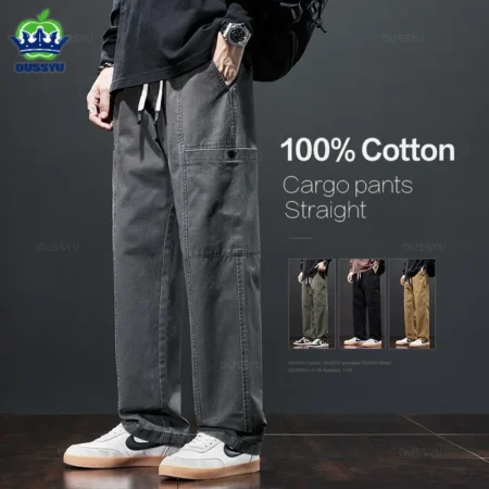 Casual Korean Jogger Men's Cargo Pants