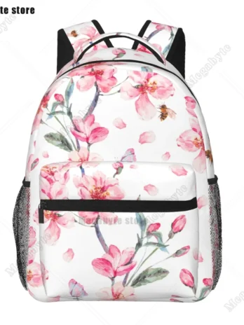 Tropical Palm Leaf Floral Back...