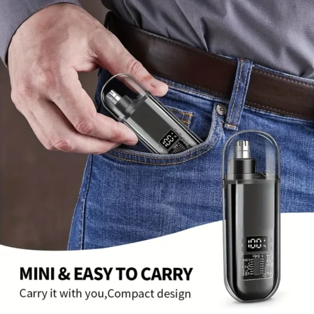 Portable nose and ear hair trimmer - Image 2