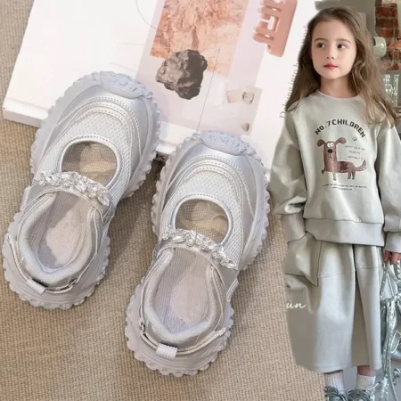 Girls Sport Shoes Spring Summer - Image 4