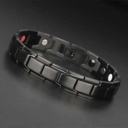 Men’s Bio Magnetic Stainless Steel Energy Bracelet – Anti-Fatigue & Radiation - Image 5