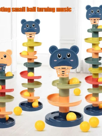 Montessori Rolling Ball Tower ...