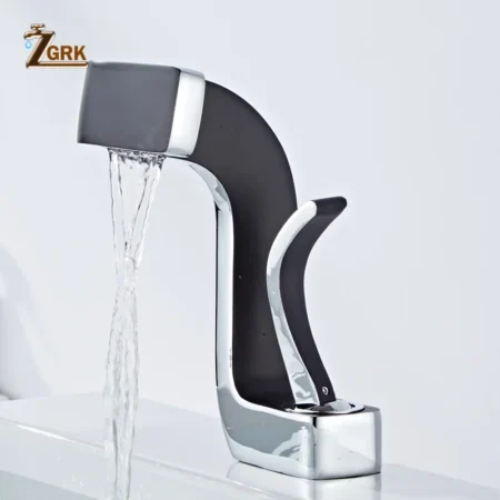 Faucet Bathroom Luxury Waterfall Taps - Image 3
