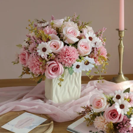 ⁦Artificial Flowers New Year's Home Decoration⁩ - الصورة ⁦2⁩