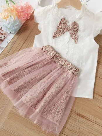 2024 Girls Summer Clothing Set...
