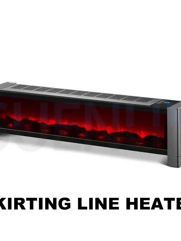 مدفأة كهربائية بلهب ثلاثي الأبعاد | تصميم حواف لتدفئة المنزل