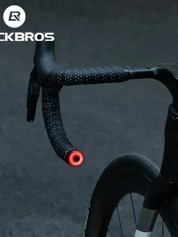 مصابيح نهاية مقود الدراجة ROCKBROS IPX6 مصباح خلفي للدراجة