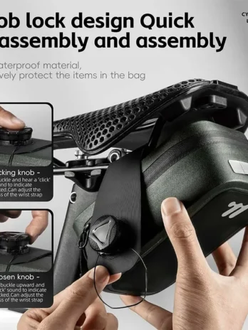 WEST BIKING Bicycle Saddle Bag...