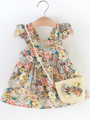2-Piece Baby Girl Summer Dress...