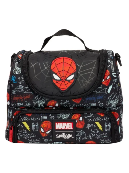 ⁦Smiggle Marvel Spider-Man School Set – Backpack, Lunch Bag, Wallet & Stationery Gifts for Kids⁩ - الصورة ⁦4⁩