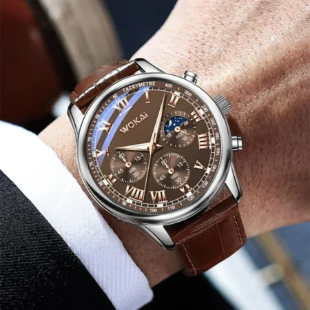 2024 Men’s Luxury Quartz Watch – Casual Wristwatch - Image 5