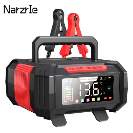 12V15A/24V8A Car Battery Charger Smart Pulse