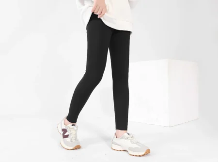 Girls' Lightweight Shark Print Pants | Elastic Sports & Dancewear for Ages 4–12 - Image 3