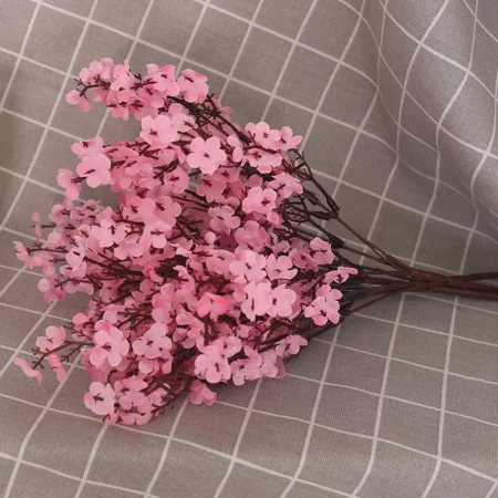 Chic Silk Gypsophila (Baby’s Breath) Bouquet – Artificial Flowers for Weddings, Home, and DIY Decor - Image 2