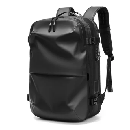 ⁦One Button Vacuum Business Backpack⁩ - الصورة ⁦2⁩