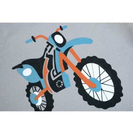 Baby Boys Motorcycle Pajama Set – Cartoon Sleepwear for 1-2 Years - Image 4