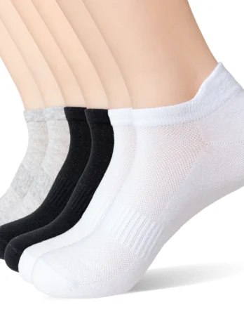 6 Pairs Unisex Mesh Ankle Sock...