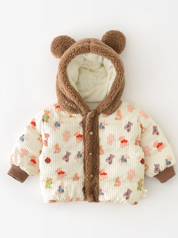 Baby Printed Winter Cotton Jacket
