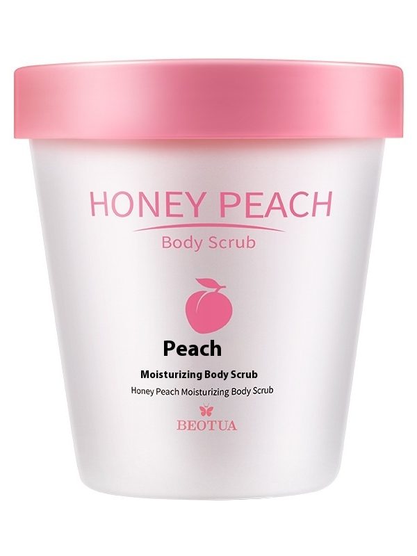 Peach Moisturizing Body Scrub Cream