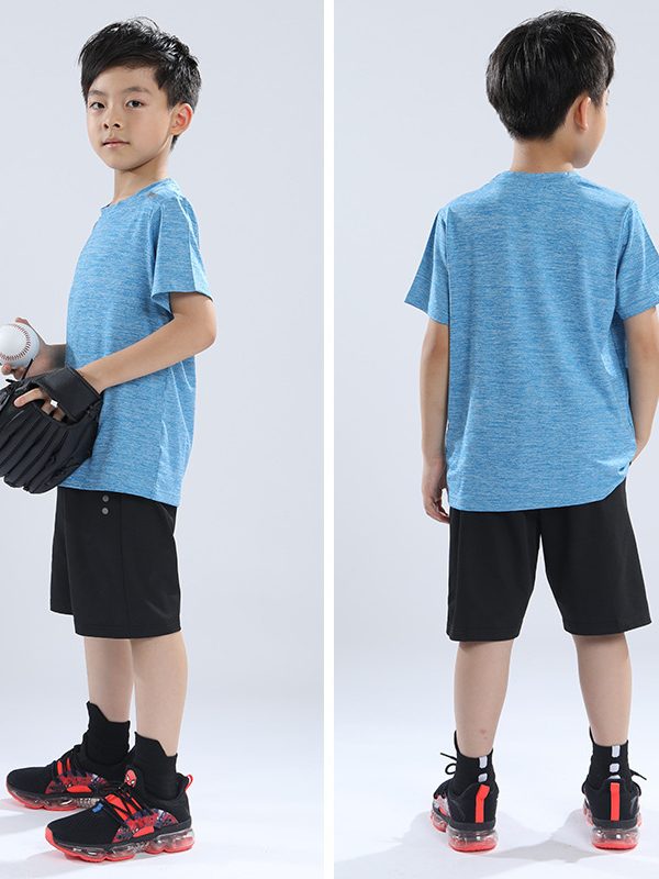 Children's quick-drying T-shirt short sleeve